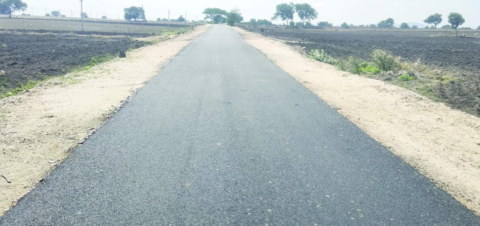 పనులు పూర్తయిన పెంచలపాడు, గుమ్మనూరు రోడ్డు