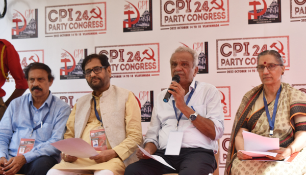 cpi 24th national congress 3rd day pres smeet