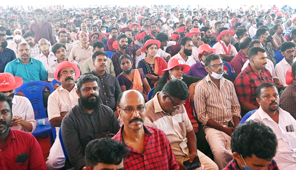 cpm congress, kerala, rally, kannur, 23rd congress, ldf, 