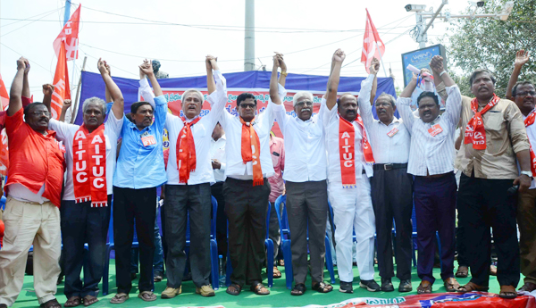 సమ్మె సక్సెస్‌ - రాష్ట్రంలోనూ విజయవంతం