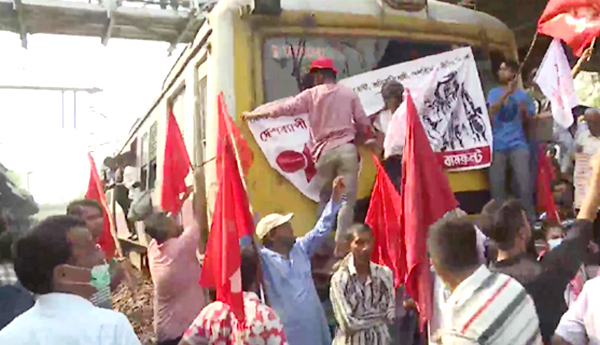 దేశవ్యాప్త సమ్మె .. వివిధ రాష్ట్రాల్లో కదం తొక్కిన కార్మికులు