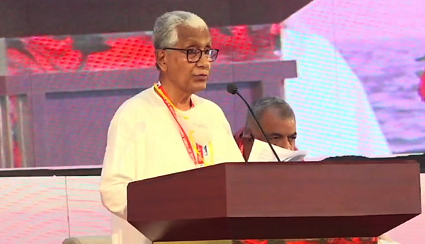 అమరుల కు సంతాపం తీర్మానం ప్రవేశపెట్టి న ఎaఅఱసఝతీషaతీ ఆమోదించిన మహాసభ